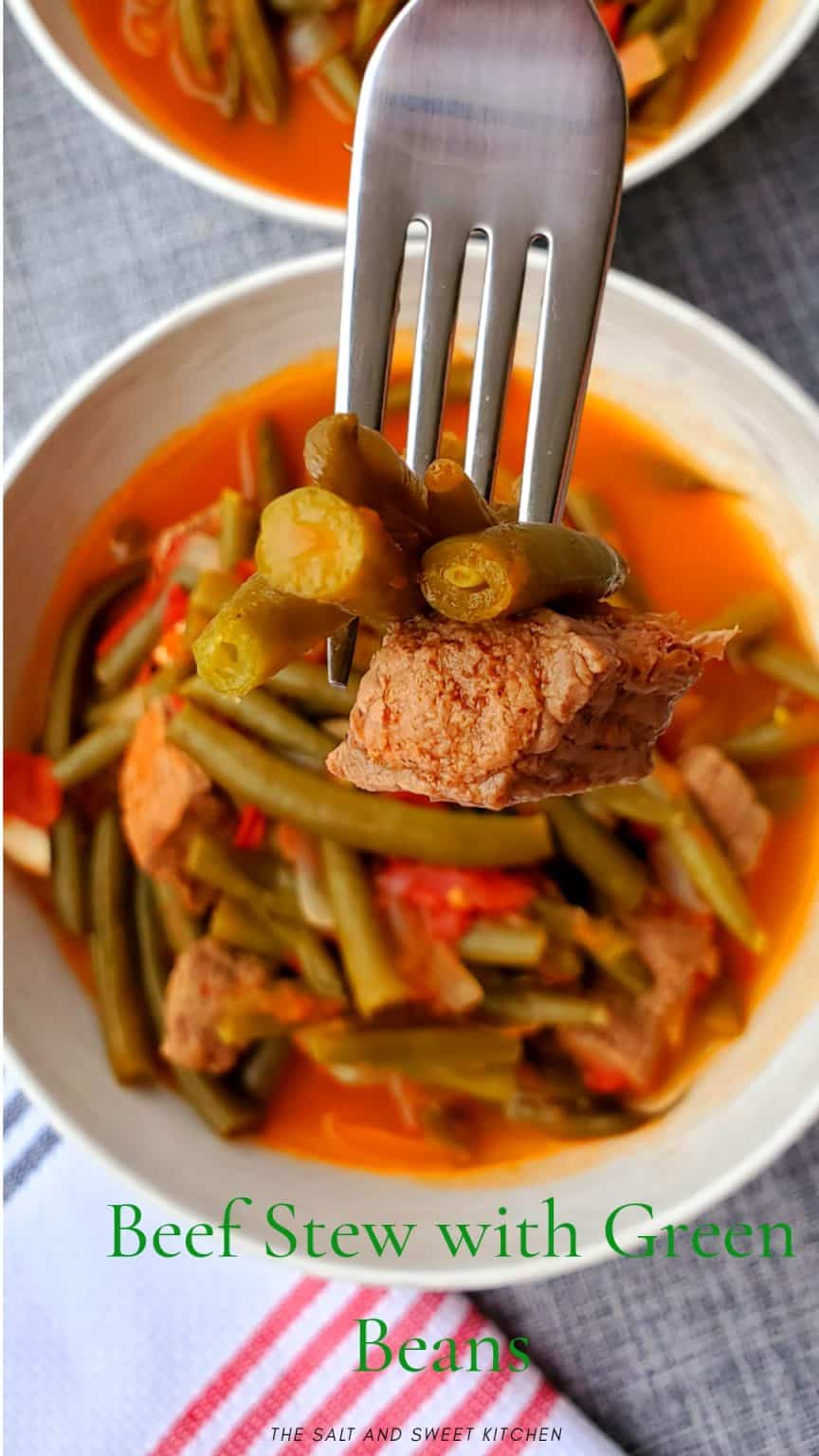 Lebanese Beef and Green Bean Stew- The Salt and Sweet Kitchen