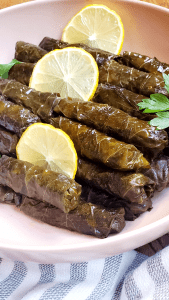 Grape leaves recipe- Grape leaves Stuffed- Vegetarian grape leaves Lebanese