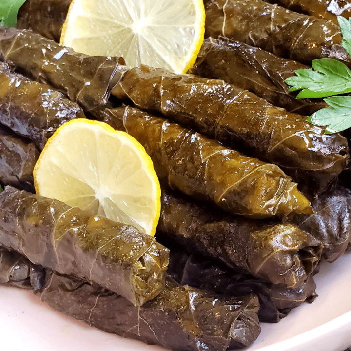 Grape leaves recipe- Grape leaves Stuffed- Vegetarian grape leaves Lebanese