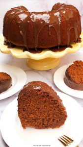 condensed milk chocolate cake with condensed milk chocolate glaze