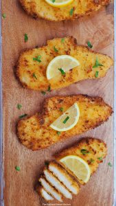 breaded chicken in air fryer