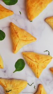 Lebanese Spinach pies, also known as fatayer bi sabanekh with the best fatayer dough recipe!