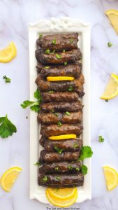 grape leaves lebanese, warak enab