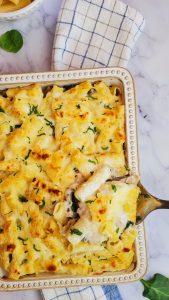 creamy pasta bake