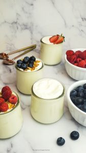 homemade yogurt- yogurt from scratch