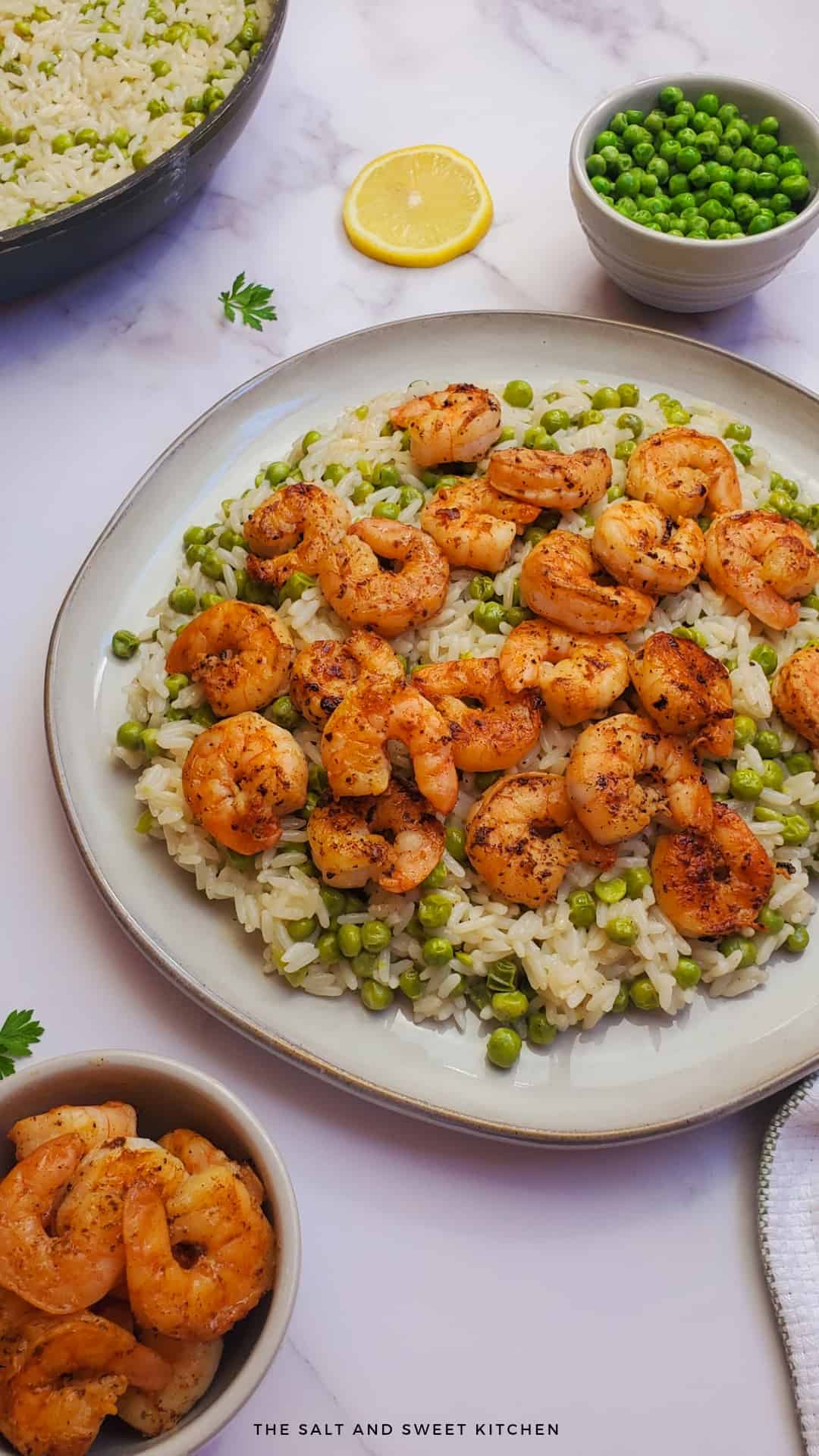 Shrimp Peas and Rice The Salt and Sweet Kitchen