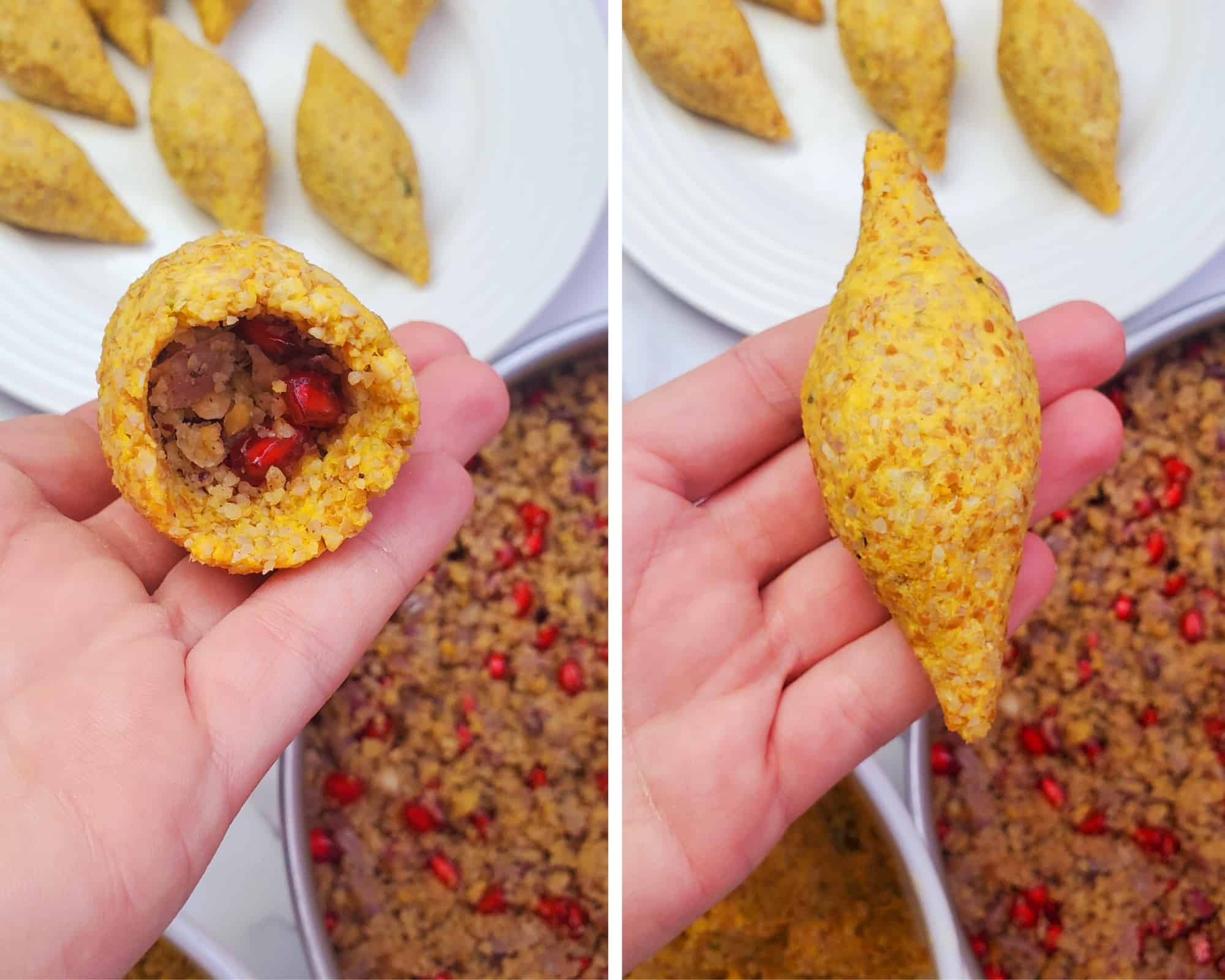 Vegan Pumpkin Kibbeh Balls The Salt and Sweet Kitchen