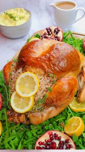 Roasted Turkey with a Lebanese twist