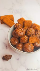 biscoff cookie truffles