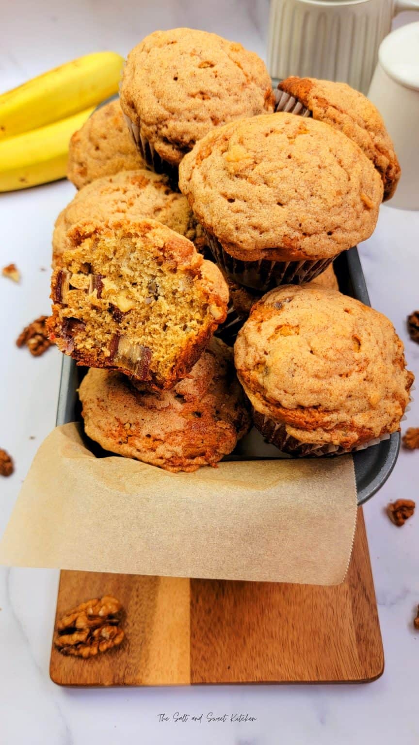 Banana Crumb Muffins The Salt and Sweet Kitchen