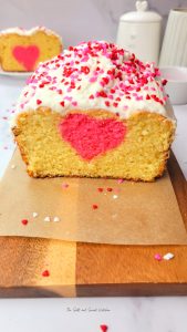 hidden heart cake