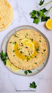 eggplant dip- Lebanese recipes