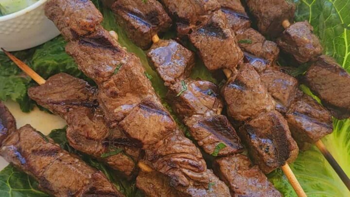Lebanese Steak Shish Kabob-image