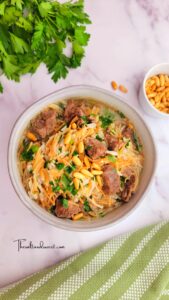Healthy and comforting soup