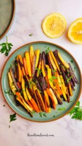 rainbow carrots in air fryer