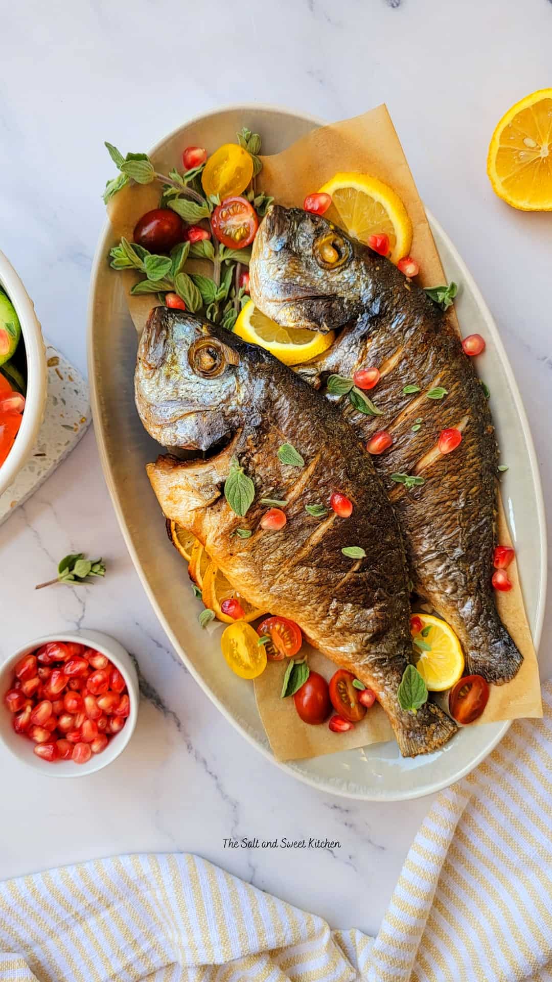Whole Baked Fish- The Salt and Sweet Kitchen