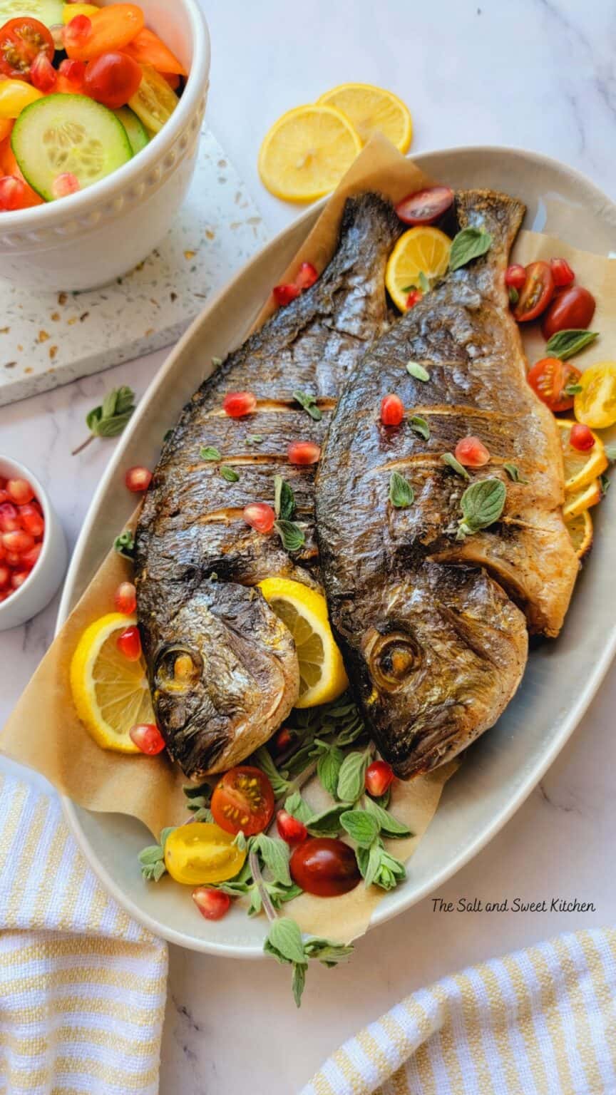 Whole Baked Fish- The Salt and Sweet Kitchen